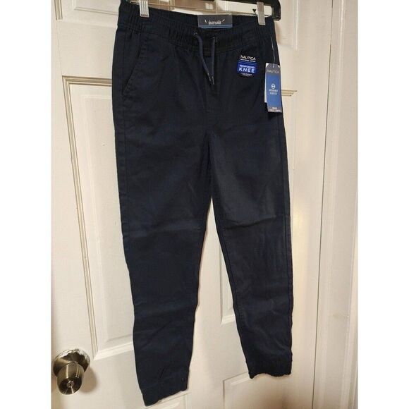 Nautica Big Boy Uniform Evan Cotton Spandex Uniform Jogger Size Medium - Picture 1 of 5